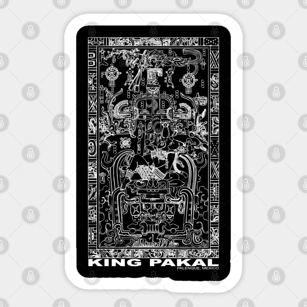 King Pakal 2 Sticker by Jun Pagano